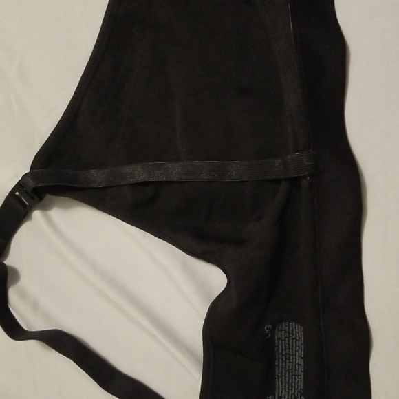 NWOT Basics-  breastfeeding bra black - never used or worn . Size large - Picture 3 of 4